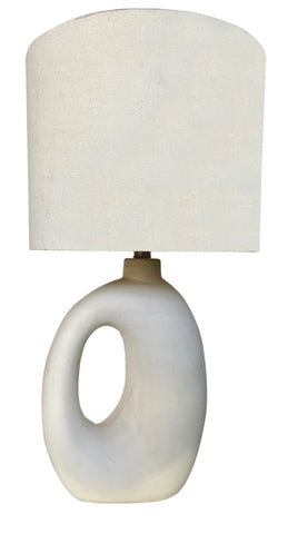 Abstract Ceramic Lamp